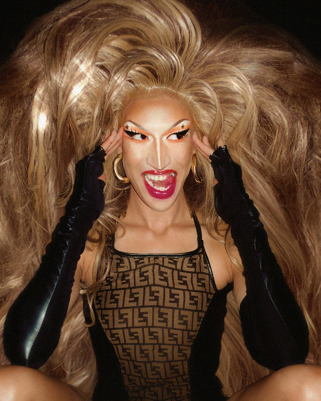 Karlie Kant Berlin Drag Queen Host – Big Hair Look